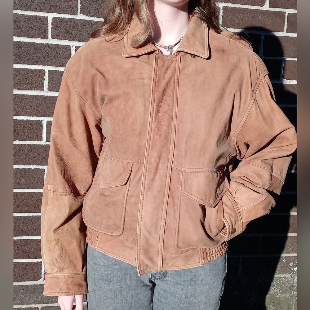 Glampier Brushed Leather Jacket